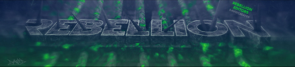 DavidCreatesOG's tweet image. New Banner I made for a team i partenered up with called RebellionEditors :) Check them out youtube.com/user/Rebellion…