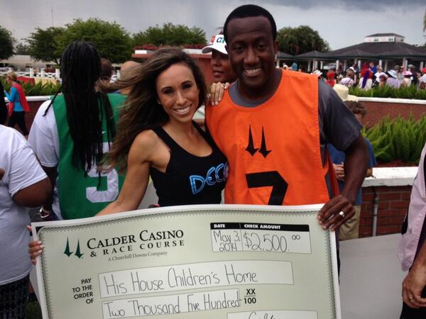 ddiazon7's tweet image. It's a 7 #3peat @CalderRacing media race! Big thx @donovanc7sports 4 defending my title! #hurtankle @HisHouseMiami