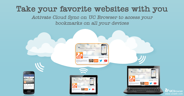 UCBrowser's tweet image. #UCTip Activate #CloudSync on UC Browser by going to Menu&amp;gt; UC Cloud Sync. More info here: bit.ly/1rNun9H