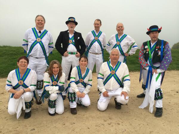 The Chalford Stick Company share the magic of the morris with Vernon Harwood between now and Noon.