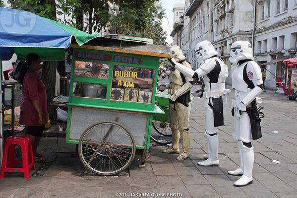 May the Force be with you. For more photos, follow us on Instagram.com/thejakartaglobe #starwarsday
