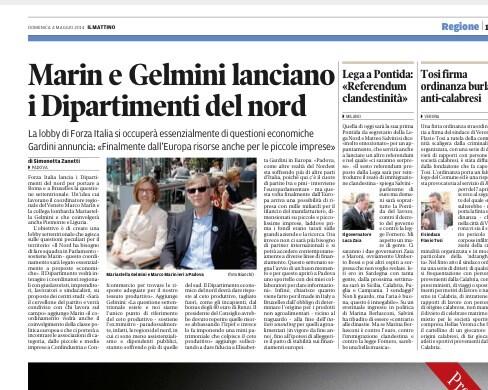 Vogliamo affrontare la questione settentrionale... @berlusconi14 <a href="/forza_italia/">Forza Italia</a> <a href="/FI_Padova/">FI Padova Città</a> <a href="/msgelmini/">Mariastella Gelmini</a> <a href="/DeborahBergamin/">Deborah Bergamini</a>