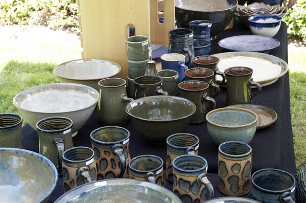 A wonderful photo from last year's Dedham Open Studios. DOS is in a few weeks!