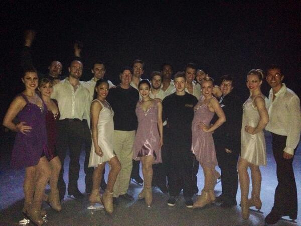 Show 100! <a href="/RobinCousinsIce/">Robin Cousins' Ice</a> <a href="/BristolHipp/">The Bristol Hippodrome</a> amazing audience too!