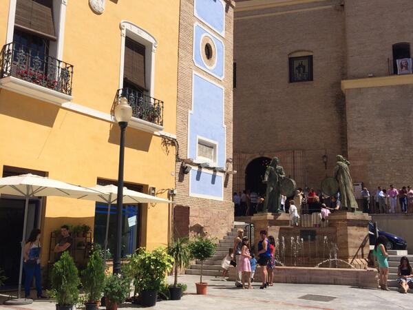 Paseo por casco antiguo de #mula #murcia una delicia con esta temperatura