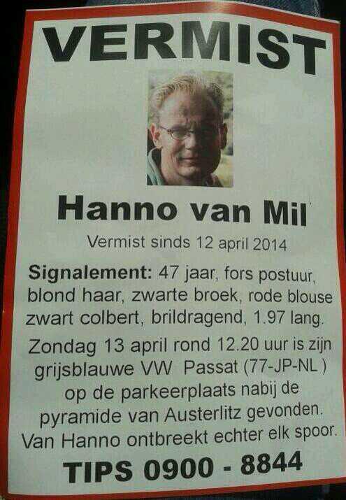 “<a href="/zoekactiehanno/">Zoekactie Hanno</a>: Blijf zijn signalement delen en Like ook fb: /zoekactiehannovanmil #Hanno #vermist ”