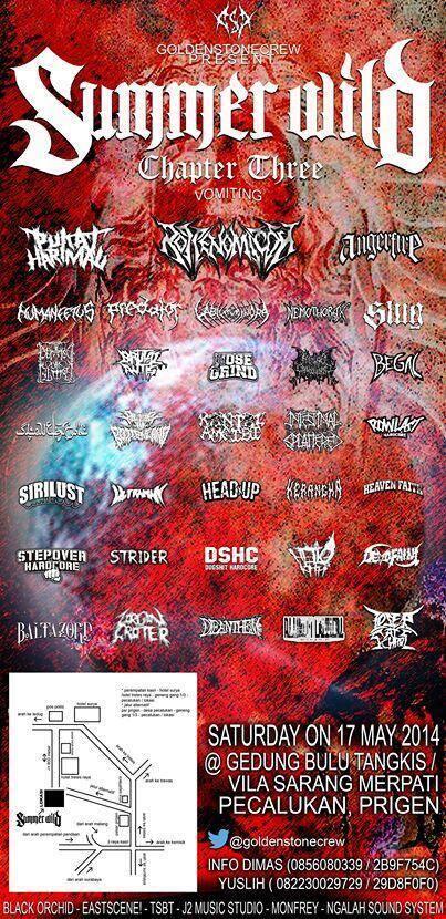 stepover_hc's tweet photo. next di bulan ini kami akan meramaikan Summer Wild #3 banyak band band keren juga disana :) http://t.co/1np3XIkIbq