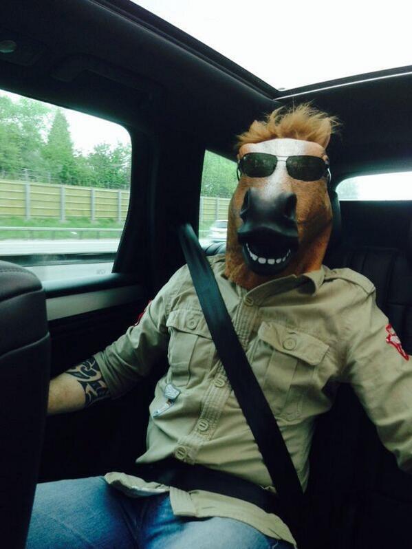 Reedy1105's tweet photo. On route to Liverpool for @HolmbridgeFC  slush. So why the long face? http://t.co/3a2hIpSepx
