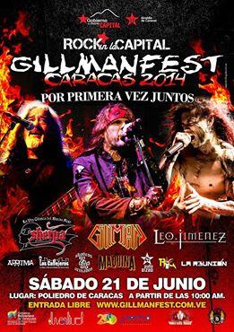 #GillmanfestCaracas2014 <a href="/callejerosbanda/">Los Callejeros</a> @zikoticos #Gillman #Maquina #Arritmia #LaReunion #Sherpa #LeoJimenez y mas!