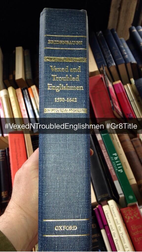 jiabbot's tweet image. Is "Vexed and Troubled" the British equivalent of "Hot and Bothered"? #BookFind #VexedAndTroubled #GreatTitle
