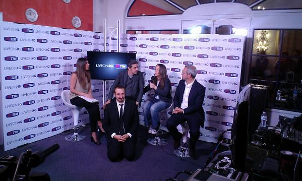 #liveon4g #ijf14 anche ondemand su liveon4g.tim.it <a href="/TIM_Official/">TIM Official</a> @telecomitalia @telecomitaliaTw