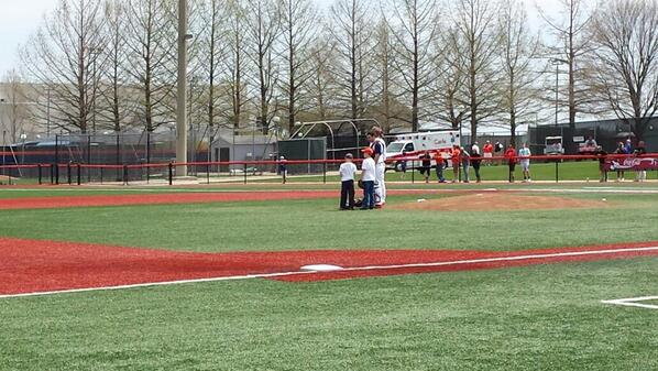 Dylan and Caleb as U of I kid captains
