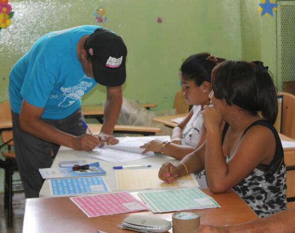 Panamá sal votar hazte sentir, aqui cuando ejercia mi deber como Panameño