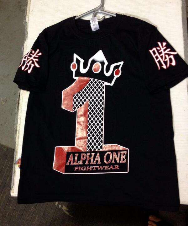 Alphaone32's tweet image. First 30 limited editions Alpha One tees sold out in 2 days. Sales was a success.