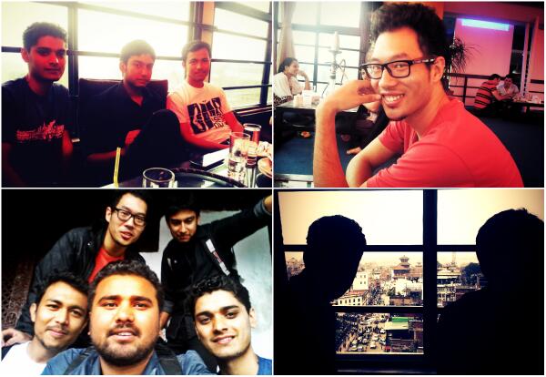 Good time with friends... (<a href="/pokharelishwor/">Ishwor Pokharel</a> <a href="/doesdos/">Manish Shakya</a> <a href="/biswaslohani/">Biswas</a> <a href="/shakyaabiral/">Abiral Shakya</a>) &amp; we genuinely missed <a href="/sul4bh/">Sulabh Bista</a> ;)