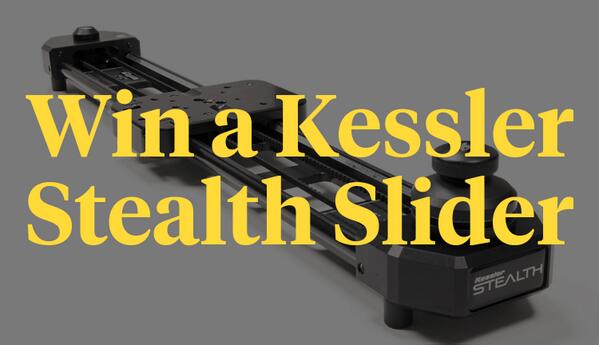 Enter to win a <a href="/KesslerCrane/">Kessler Crane</a> Stealth Slider by 5 PM PST today! Find out how: bit.ly/1jMLr9N #HangoutWithHeart
