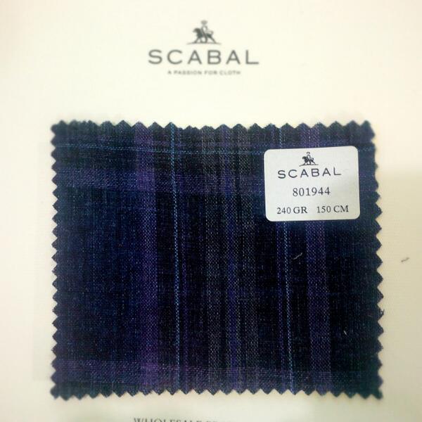 An exciting new arrival in the #downtowndubai studio today - new #suiting #fabric from the <a href="/scabal/">SCABAL</a> #SS14 collection