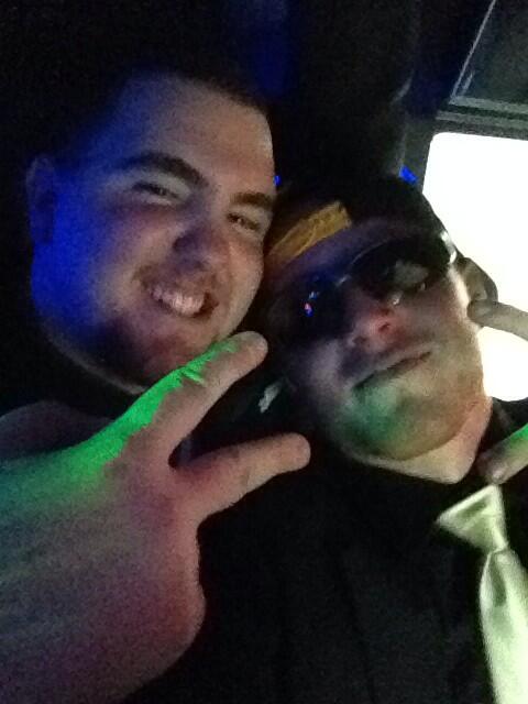 Braggs_36's tweet image. Selfie game strong with @JackKinney18 #prom #prombus #mybrotha