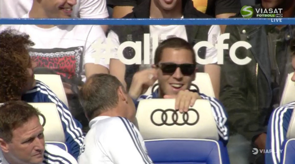 PatrikBrenning's tweet photo. Är man stjärna så är man... #Hazard http://t.co/UTXGYojm9v