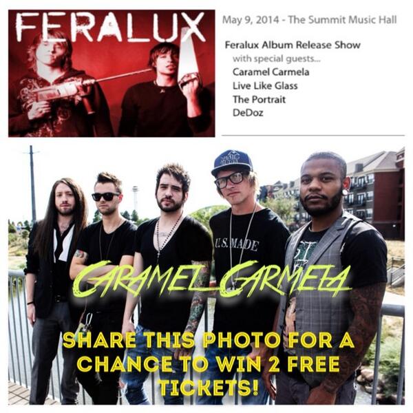 CaramelCarmela's tweet image. If you live Denver and you share this photo, you can win 2 tickets to our show at Summit on Friday! RT