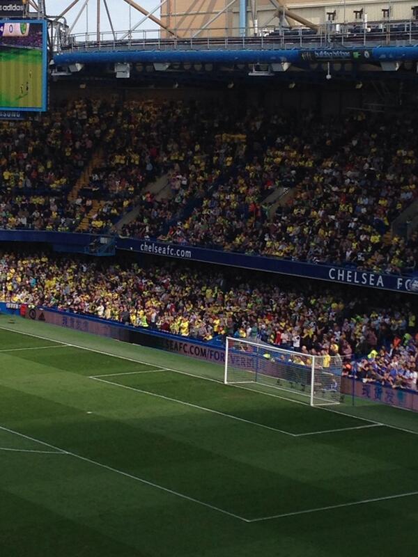 MickDennisReal's tweet image. The magnificent, defiant Yellow Army. Sit down, fat lady, these fans belong in this division. #ncfc