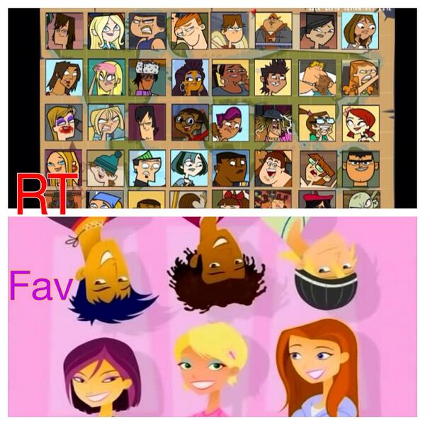 newshadeofmean's tweet photo. Let's have a vote here TotalDrama vs 6Teen http://t.co/NULsVtpCEd