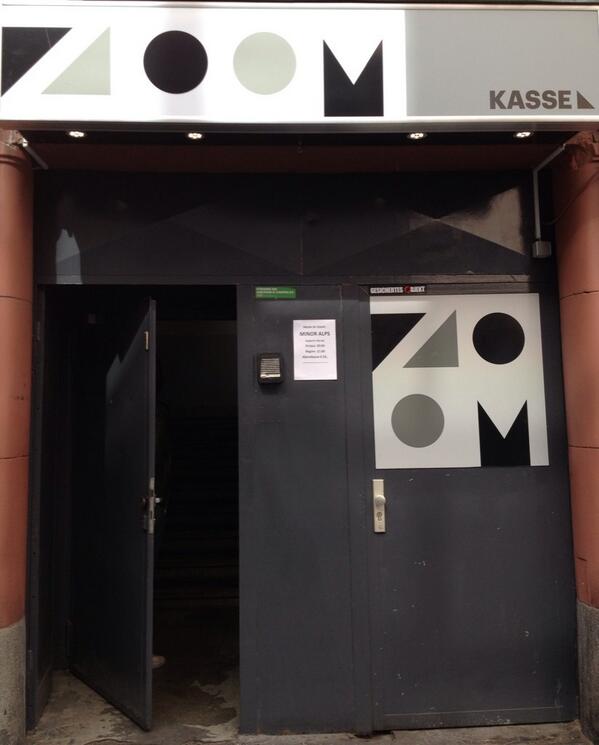 hello lovely people of frankfurt, minor alps will be making music at ten here tonight!