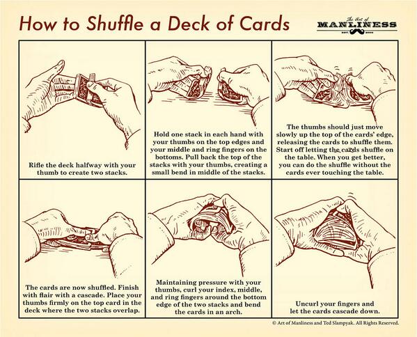 PlatinumPlay01's tweet image. So @artofmanliness want to teach you how to shuffle cards like a man :) can you master the art?