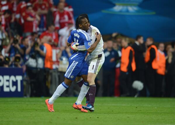 ChelseaFC's tweet photo. Good morning. Two years ago today, we became #championsofEurope! http://t.co/cWBpCERd0D