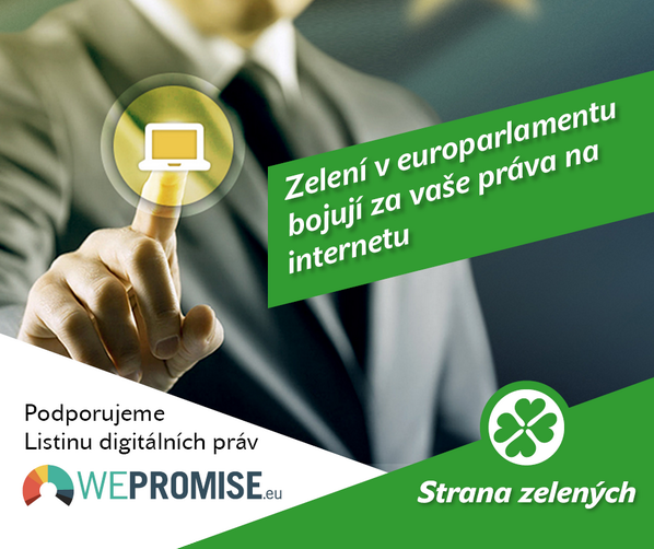 zeleni_cz's tweet photo. Podporujeme ochranu digitálních práv. Přidal se @ondrejliska i @MichaelaSuchard http://t.co/NoBkxONmpr #VoteGreen http://t.co/op1ugEPeMT