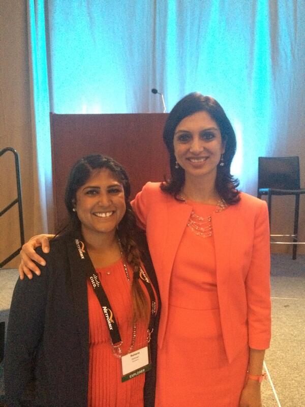 rehanasrehman's tweet photo. Elated to have met you in person and to hear you speak about your mission. @anujaksingh #ciscoewn #CLUS @CiscoEWN http://t.co/4lU8i79pxn