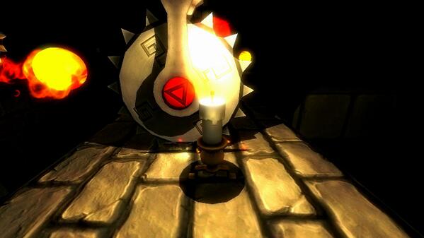 #CandleMan screenshot: saw. #indiedev #gamedev #screenshotsaturday play it here: kongregate.com/games/spotligh…