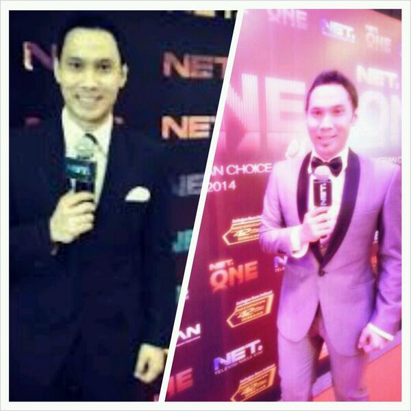 caesargunawan99's tweet image. last year // this year ...so proud and so honored to be part of @netmediatama #HUT_NET #NET_ONE
