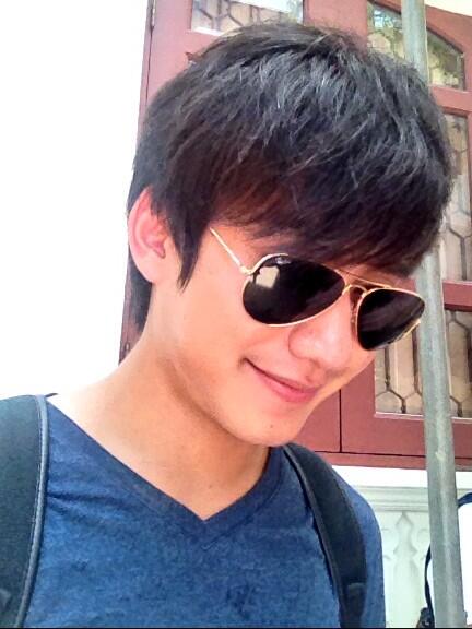 TaiMelody's tweet photo. เฟรม น่ารักจัง @Frame__AF8 #พิธีอุปสมบทคชา http://t.co/wWl0MKWL6T