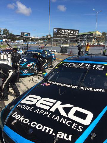 ErebusMSport's tweet image. Another dual top-10 for the team with @LeeHoldsworth finishing P5 and @will_davison P7 #Perth400 #v8sc