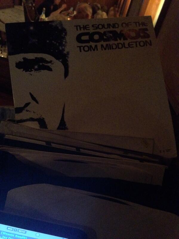 jacobmattie's tweet photo. @djtommiddleton playing some sounds of the cosmos tonight :) http://t.co/jCopFmyMce