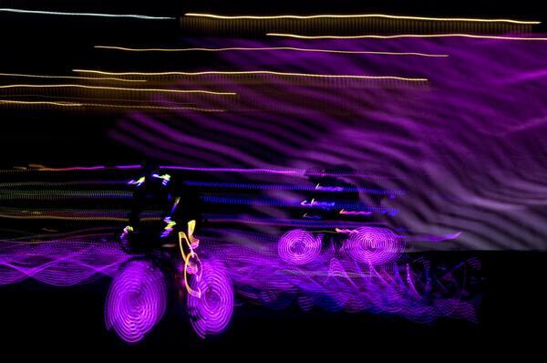 BBCLeeds's tweet photo. More on the amazing spectacle that is the #ghostpeleton on @BBCLeeds shortly http://t.co/8brG83vusW