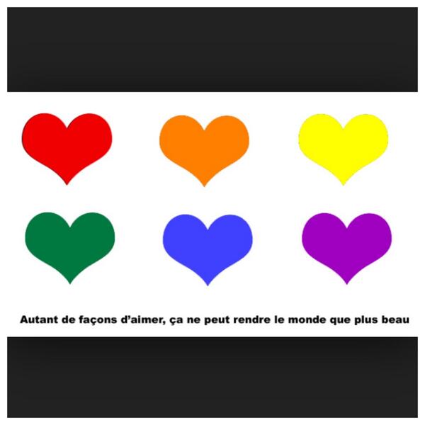 Mariondudu74's tweet image. #JourneeContrelHomophobie #Respect #IDAHOT #OneLove #RespectDifference #TousEgo