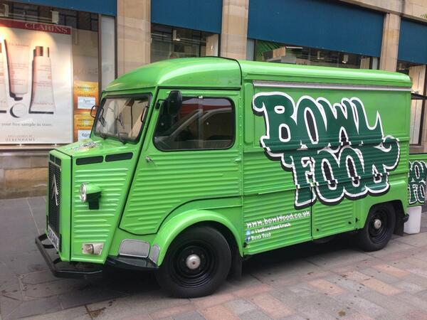 Our <a href="/TheBowlFoodTruc/">TheBowlFoodTruck</a> setting up in Perth for gardening &amp; nature festival