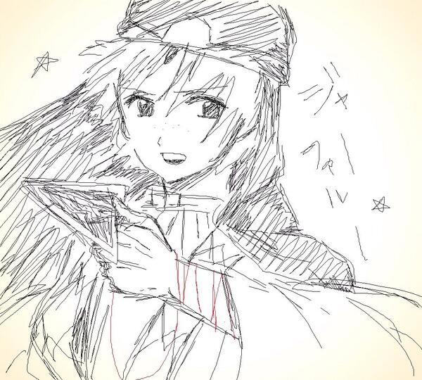 ジャーファルさん落書き^_^ 
