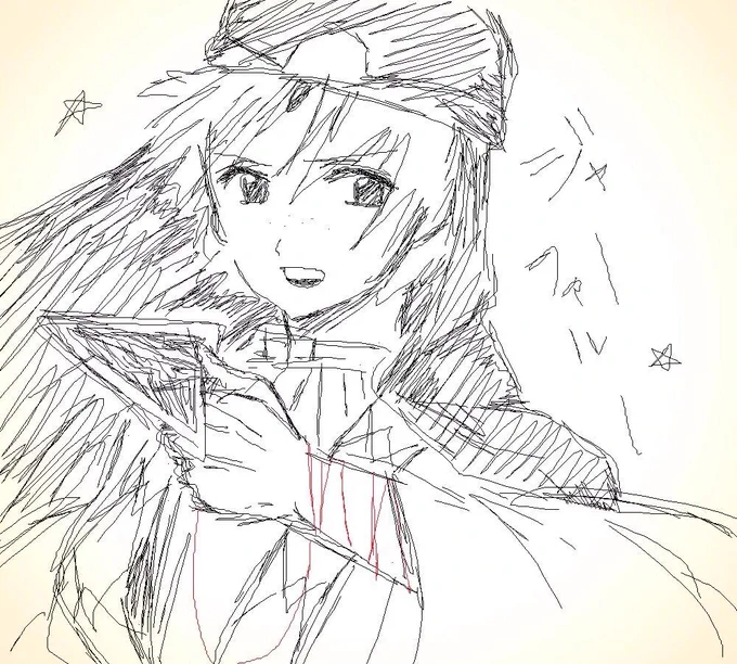 ジャーファルさん落書き^_^ 