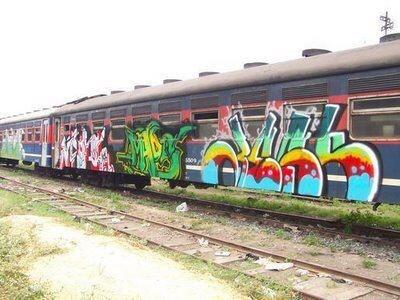 Image result for graffiti di gerbong