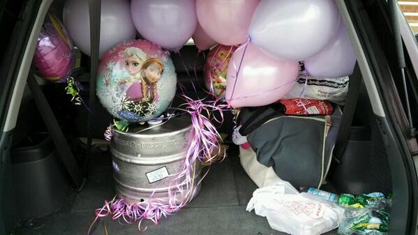 Happy 4th Birthday Claire! #juxtaposition