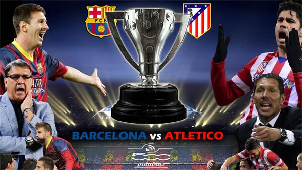 500Palabras's tweet photo. Se acaba la liga..y no puede estar más emocionante. Barcelona-Atleti jugandose la liga!!Disfrutalo en @500Palabras http://t.co/7pp53lJf2b