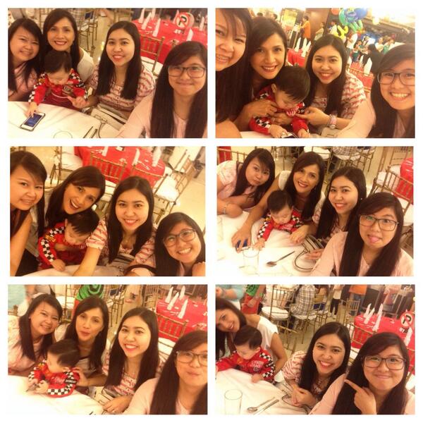 marjpolitico's tweet image. Ninangs' on the loose!! 😍 gigil kami kay conor 🌟💜 #kumars @agot_isidro @betchay_dejesus @cyndersc @alerie_ann