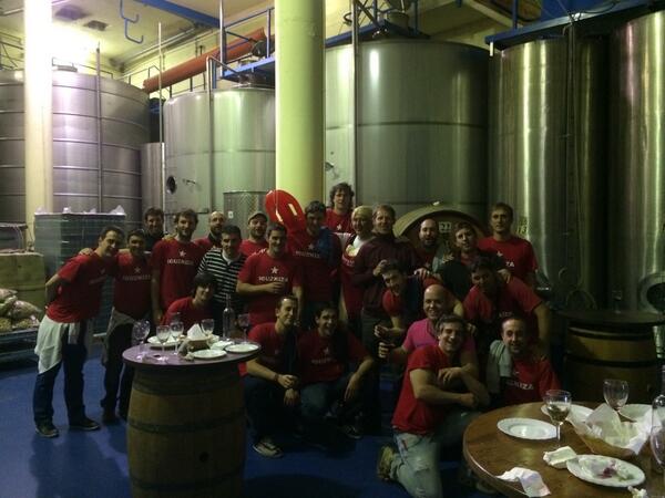 Bodega Espada Ojeda #despedidaRulis14 <a href="/Biturpin/">Jose Echeverria</a> <a href="/zudaire9/">Iñigo Zudaire</a> <a href="/zudaire99/">D.Zudaire</a> <a href="/Rioja9/">Rubén Santamaría</a> <a href="/_matx15/">Matx</a>