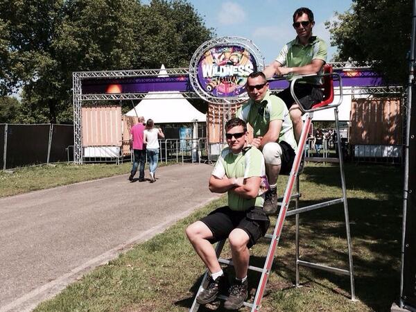 CTEventServices's tweet image. Wij zijn er weer klaar voor! #WildnessFestival