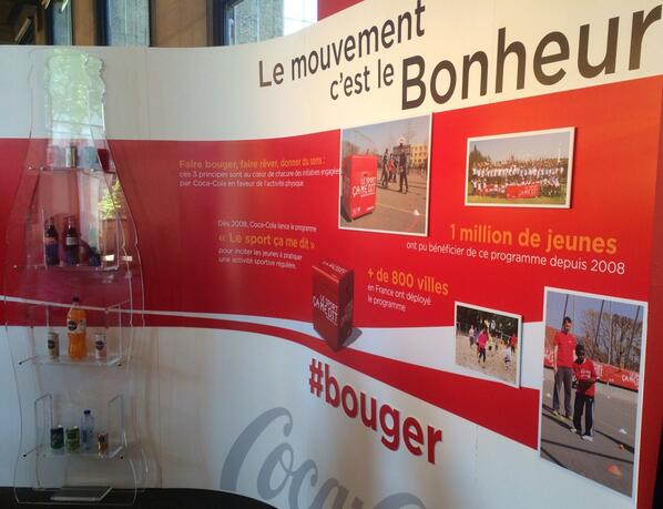 cocacolafr's tweet photo. #SachezLe : Plus d'1 million de jeunes ont déjà bougé & rêvé avec notre programme le #Sportçamedit #Optimisme2014 http://t.co/Lo1B5mM4G0