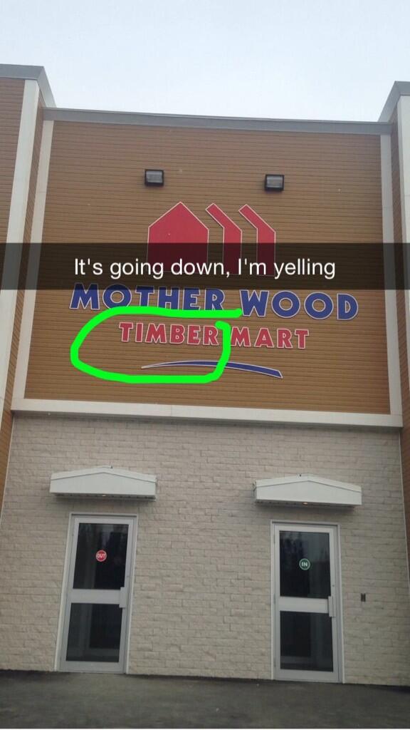 bluedragon94's tweet photo. #timber http://t.co/Igvdj9PDTe