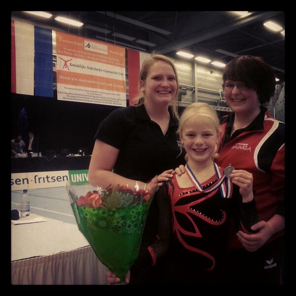 RadugaEnter's tweet image. NK zilver voor Anne-Jet Sikkink!!